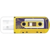Флеш Диск Verbatim 32Gb Mini Cassette Edition 49393 USB2.0 желтый/рисунок