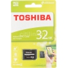 Флеш карта microSDHC 32Gb Class4 Toshiba THN-M102K0320M2 M102 + adapter