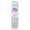 Сотовый телефон QUMO Push 185 Dual 1.77" Clamshell White GSM/2SIM/160x128/0.3Мп/microSD/BT/FM/800mAh