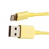 Кабель Qumo для Apple 8 pin  MFI - USB (1м, желтый)