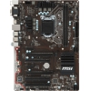 Мат. плата MSI H110 PC MATE <S1151, H110, 2*DDR4, 2*PCI-E16x, VGA, HDMI, DVI, SATA III, GB Lan, USB3.0, ATX, Retail>