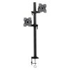 Кронштейн для мониторов Kromax OFFICE-5 Grey, для 2-х LCD мониторов 13"-32", 5 ст. свободы, 3D вращение, VESA 75/100, max 2х6 кг (20223)