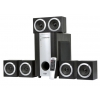 Колонки 5.1 SVEN HT-435(D) [колонки 5 х 15 Вт, сабвуфер 35 Вт, материал, оптика, дерево, ПДУ, цвет черный]