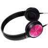 Наушники Pioneer SE-MJ522-P [накладные, закрытые, 10-28000 Гц, каб 1.2м, разъем 3.5мм, розовые]