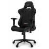 Кресло офисно-игровое Arozzi Torretta Black [ Ткань/Экокожа, до 105 кг, рег. высоты подлокот., в комп. подушки, Black ]