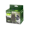 Автодержатель Perfeo-502 для смартфона до 5"/ на стекло/ One touch/ черный+оранж. (PH-502-2)