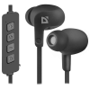 Гарнитура Defender FreeMotion B615 черный Bluetooth до 10 м вкладыши (63615)