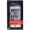 Защитное стекло MobilStyle для Apple iPhone 6/6S, белая окантовка