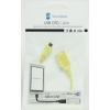 OTG Кабель microUSB, Solomon (0,22м, Желтый)