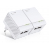 Адаптер Powerline TP-LINK TL-PA4020KIT [Комплект из двух адаптеров, 2x10/100 LAN]