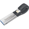 Флеш Диск Sandisk 32Gb iXpand SDIX30C-032G-GN6NN USB3.0 серебристый