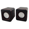 Колонки Oklick OK-301 2.0 черный/красный 2.5Вт (OK-301 RED)