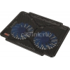 Подставка для ноутбука Buro BU-LCP140-B214 14"335x265x22мм 1xUSB 2x 140ммFAN 480г металлическая сетка/пластик черный