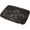 Подставка для ноутбука Buro BU-LCP156-B208 15.6"355x260x21мм 2xUSB 2x 80ммFAN 560г металлическая сетка/пластик черный