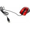 Defender Optical Mouse <MM-920 Red+Black> (RTL) USB  3btn+Roll <52920>