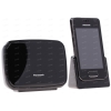 Радиотелефон Panasonic KX-PRX150RUB [DECT, GAP, AOH, Caller ID, SMS, сенс.экр, черный]