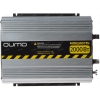 Преобразователь напряжения QUMO 12В/220В, 2000 Вт [USB-выход, к аккумулятору]
