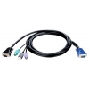 Кабель KVM 1.8M KVM-401 D-LINK