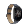 Смарт-часы Asus ZenWatch 2 (WI501Q(BQC)) Qualcomm APQ8026 (1.2)/512M/4G/1.63" (320x320)/BT4.1/WiFi/1.4Wh/IP67/Android Wear (Gunmetal, Leather blue) (90NZ0044-M01410)