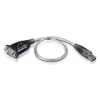 Конвертер USB TO RS-232 UC232A-A7 ATEN Адаптер ATEN {UC232A-A7} USB 1.1 <=> RS-232, USB Type A Male - RS232 DB9 Male, USB 1.1, шнур 0.35м., для подключения COM устройств к компьютеру.