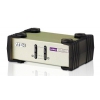 KVM-переключатель PS2 USB VGA 2PORT W/CAB CS82U-AT ATEN КВМ Переключатель/Switch ATEN {CS82U-AT} VGA/SVGA+KBD+MOUSE, 1> 2 блока/порта/port PS2/USB, с KVM-шнурами PS2 USB 2х1.2м., (KVM=монитор+клав.+мышь;DDC2B)