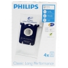 Мешки-пылесборники Philips FC8021/03 [Для пылесосов Performer FC915X и FC917X, SilentStar FC93XX, Jewel FC90XX, EasyLife FC813X, PowerLife FC845X, 4 шт]