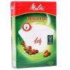 Одноразовые бумажные фильтры Melitta 1x4 [ Тип: для капельных кофеварок/Комплект: 80шт ]