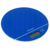 Кухонные весы Rolsen KS-2906 Синие (Электронные, Платформа, стекло, предел 5кг, точность 1г, тарокомпенсация)