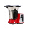 Кухонная машина Oursson KM1010HSD/RD [1550 Вт, чаша 2 л, встроенные весы, режимов приготовления: 13, таймер]