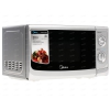 Микроволновая печь Midea MM820CWW-S [20л, 800Вт, соло, механическое управление] серебристый