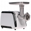 Мясорубка Rolsen MG-2055 White [2000Вт, производительность 0.6кг/мин, реверс, насадок: 2, корпус: металл, лоток: металл]