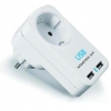 Тройник Мастер Кит MT4012 220В + 2USB
