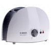 Тостер Bosch TAT 6101 [900 Вт, отделений 2, тостов 2, управление механическое, разморозка, решётка, пластик]