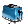 Тостер DeLonghi CTO 2003.B [ 900 Вт, отделений 2 , тостов 2 , управление механическое, разморозка, подогрев ] голубой