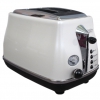 Тостер DeLonghi CTO 2003.W [ 900 Вт, отделений 2 , тостов 2 , управление механическое, разморозка, подогрев ] белый