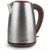 Электрочайник Vitek VT-1162 SR [1.7 л, 2200 Вт, закрытая спираль, металл, фильтр]