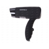 Фен Supra PHS-1201 black [компактный фен, 1200 Вт, скоростей: 2, режима 2, складная ручка]