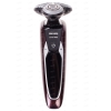 Электробритва Роторная Philips S9521 [Станция для чистки, брит. головок: 3шт, Питание: Аккум, насадка-тример]