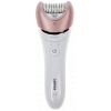 Эпилятор Philips BRE650 [2 скорости/8 насадок/насадка для бритья/питание: аккум/использование в воде/подсветка]