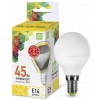 Лампа светодиодная ASD LED-ШАР-standard [5Вт, E14, 3000K теплый свет, 450Лм]