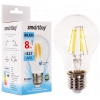 Лампа светодиодная Smartbuy A60 Filament [8Вт, E27, 4000К белый свет]
