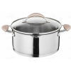 Кастрюля Tefal E8314614 Inspiration [объем: 5,1 л, диаметр: 24 см, нержавеющая сталь, индукция]