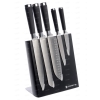 Набор ножей Polaris SP-6SS [5 предметов, нерж. сталь, рукоятка “soft touch”, двусторонняя заточка, магнитная подставка]