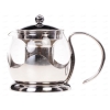 Чайник заварочный Vinzer 89364 PYREX [700 мл., материал: нерж. сталь, стекло]