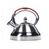 Чайник Kelli KL-4302 Красный [3л, для газовых, электро и керамических плит, нерж. сталь, ненагрев. ручка]