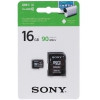 Память Sony (MicroSDHC) 16 Gb class UHS-I (10+) до 90 MB/s + адаптер