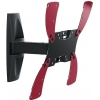 Кронштейн для ТВ Holder LCDS-5020 [19"-40"; Наклон +15°/+25°; Поворот 100°; До 30 кг; 65-265 мм от стены; Черный глянец]
