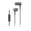 Наушники Sony h.ear in MDREX750AP [вставные (затычки), закрытые, 5-40000 Гц, микр., каб. 1.2, разъем 3.5мм, черные]