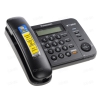 Телефон Panasonic KX-TS2358RUB [АОН, ЖК, cпикерфон, повт. наб., часы, рег. гр.]