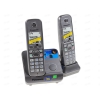 Радиотелефон Panasonic KX-TG6712RUM [база +2 трубки,ЖК,АОН, Caller ID, тел. справ. на 50 зап.]